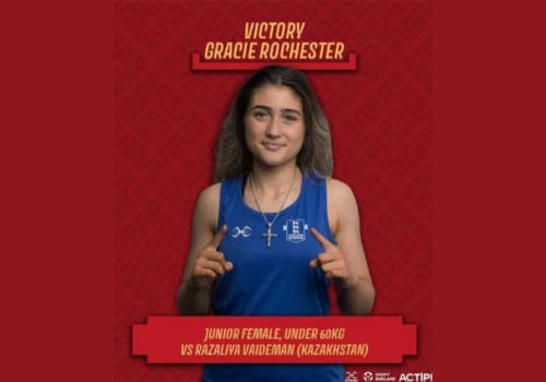 Congratulations to Gracie Rochester on Securing a Bronze medal in the Under 14s for England